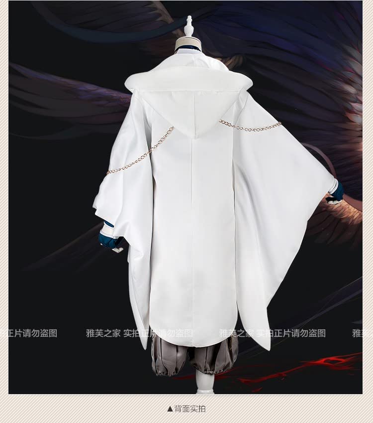 刀剣乱舞　鶴丸国永　初期衣装　コスプレ Amazon.co.jp: 刀剣乱舞 鶴丸国永 コスプレ出陣服 戦闘服 コスプレ衣装